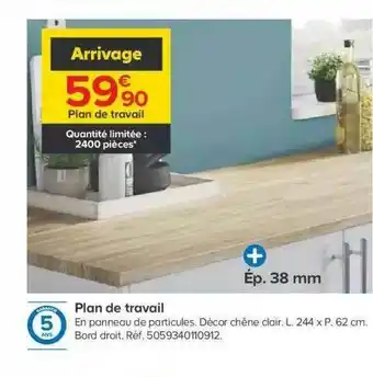 Castorama Plan De Travail offre