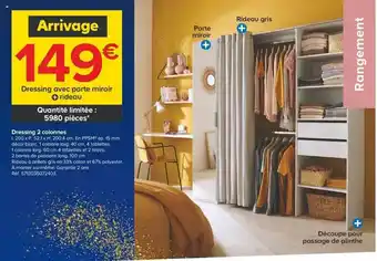 Castorama Dressing 2 Colonnes offre
