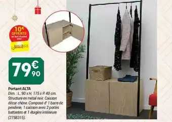 Bricorama Portant Alta offre