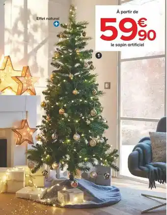 Castorama Le Sapin Artificiel offre