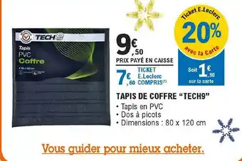 E.Leclerc L'Auto Tapis De Coffre offre