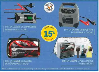 E.Leclerc L'Auto La Gamme De Chargeurs De Battries offre