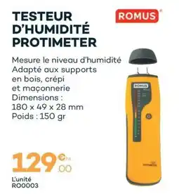 Tollens Testeur d'humidité protimeter offre
