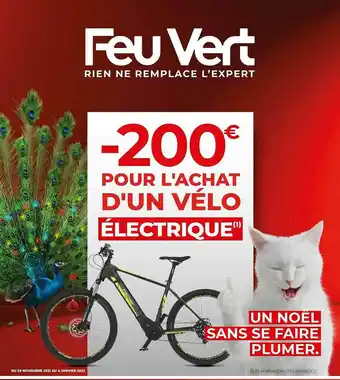 Feu Vert Vélo électrique offre