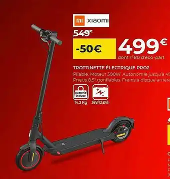 Trottinette électrique Pro2 Xiaomi