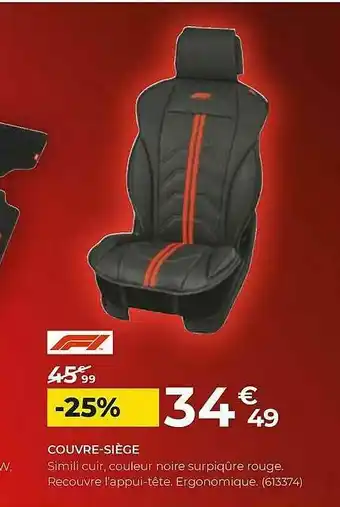 Feu Vert Couvre-siège offre