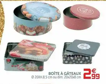 BoĂźte Ă GĂąteaux