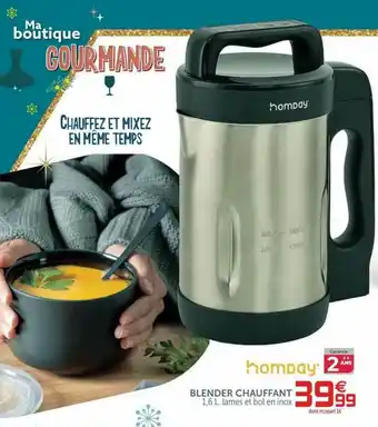 Blender Chauffant Homday