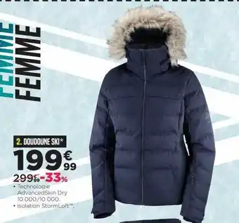 Go Sport Doudoune Ski offre