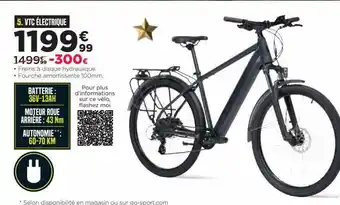 Go Sport Vtc électrique offre