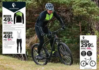 Promo Veste Velo Collant Velo Vtt Xc 3.1 Scrapper chez Go Sport