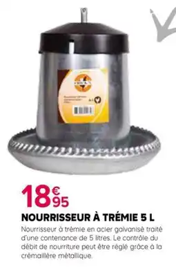 Kiriel Nourrisseur à trémie offre