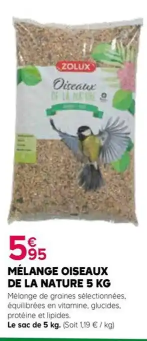 Kiriel Mélange oiseaux de la nature offre