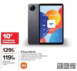 Carrefour Market Redmi pad se offre