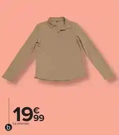 Carrefour Market La chemise offre