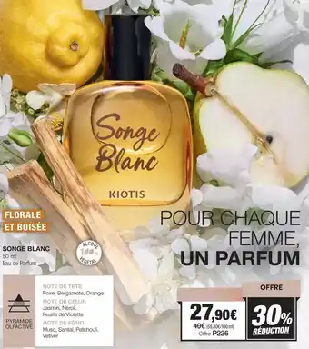 Stanhome Kiotis - songe blanc offre