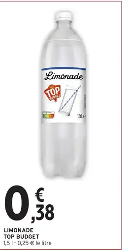 Intermarché Hyper Limonade top budget offre