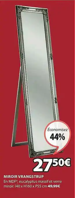 JYSK Miroir Vrangstrup offre