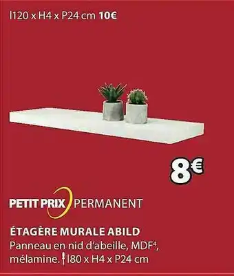 JYSK étagère Murale Abild offre