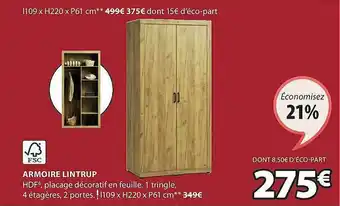 JYSK Armoire Lintrup offre