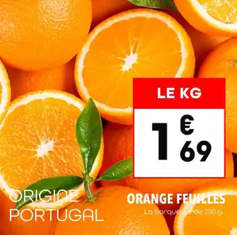 Supeco Orange feuilles offre