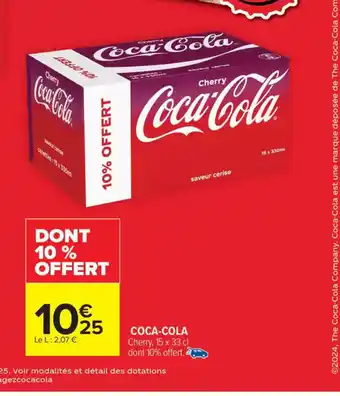 Carrefour Market COCA-COLA Cherry offre