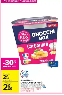 Carrefour Market CARREFOUR BON APPÉTIT Gnocchi box offre