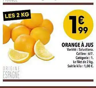 Orange à Jus