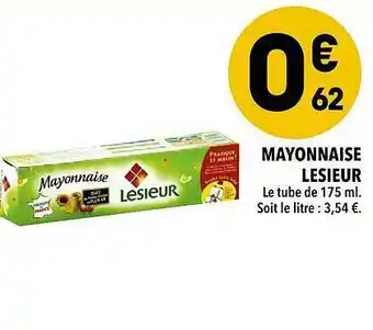 Supeco Mayonnaise Lesieur offre