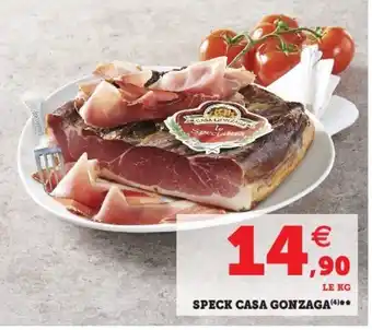 Super U Speck casa gonzaga offre
