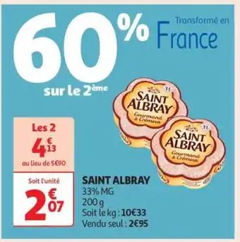 Auchan SAINT ALBRAY offre
