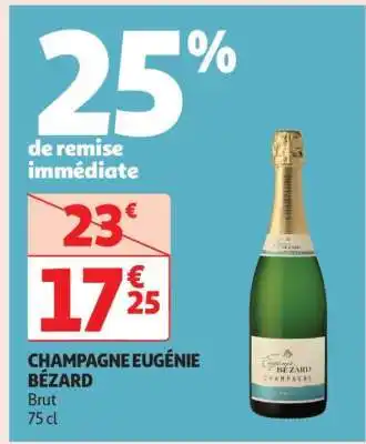 Auchan Champagne Eugénie Bézard offre