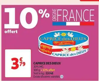 Auchan CAPRICE DES DIEUX offre