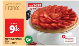 Auchan Tarte Aux Fraises offre