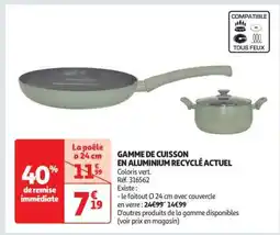 Auchan La poĂȘle Ă 24 cm offre