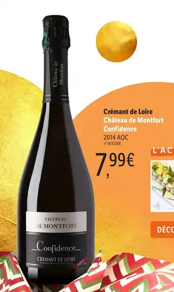 Lidl Crémant de loire offre
