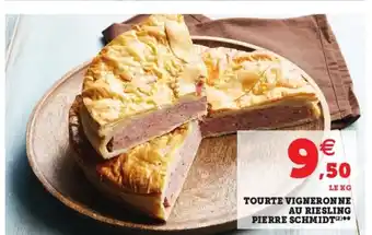 Tourte vigneronne au riesling