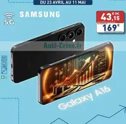 Bureau Vallée Galaxy a10 offre
