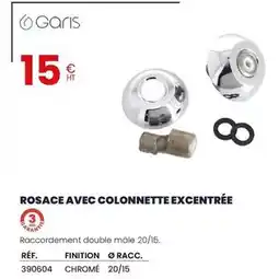 Au Forum du Bâtiment Rosace avec colonnette excentrée offre