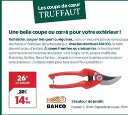 Truffaut Bien - séchoir tour de jardin offre