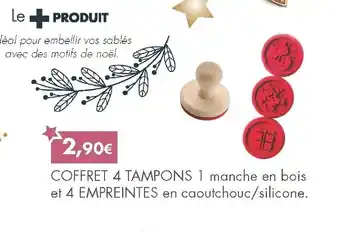 E.Leclerc Coffret 4 tampons offre