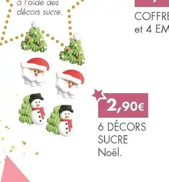 E.Leclerc 6 Décors sucre offre