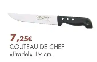 E.Leclerc Couteau de chef offre