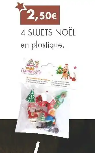 E.Leclerc 4 Sujets noël offre