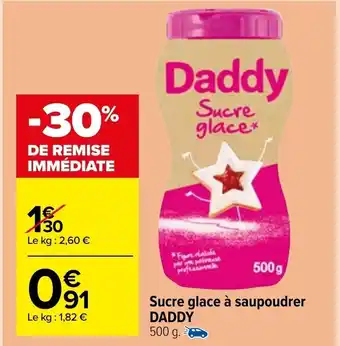Carrefour Market Sucre glace à saupoudrer offre