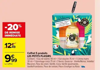 Carrefour Market Coffret 5 produits Les Petit Plaisirs offre