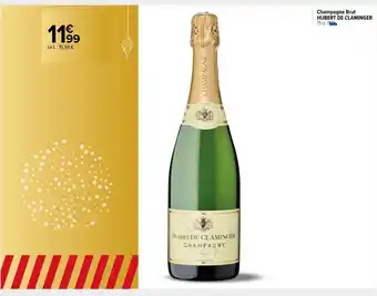 Carrefour Market Champagne Brut Hubert de Claminger offre