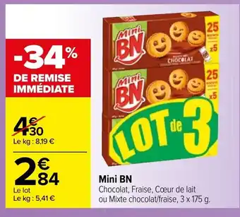 Carrefour Mini BN offre