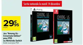 Jeu Among Us Crewmate Edition