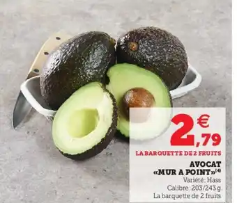 Super U Avocat mur a point offre